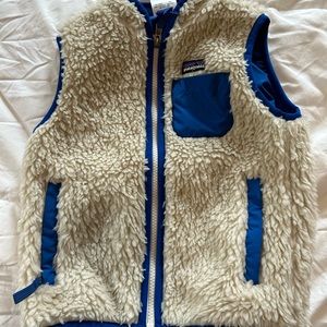Patagonia Kids’ Retro-X Fleece Vest, 4T. Very good condition